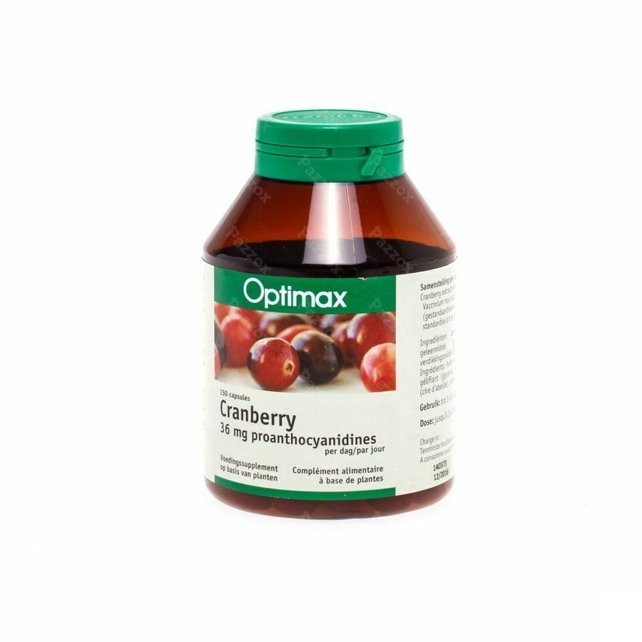 Cranberry Cysticare Plus Caps 150 Optimax