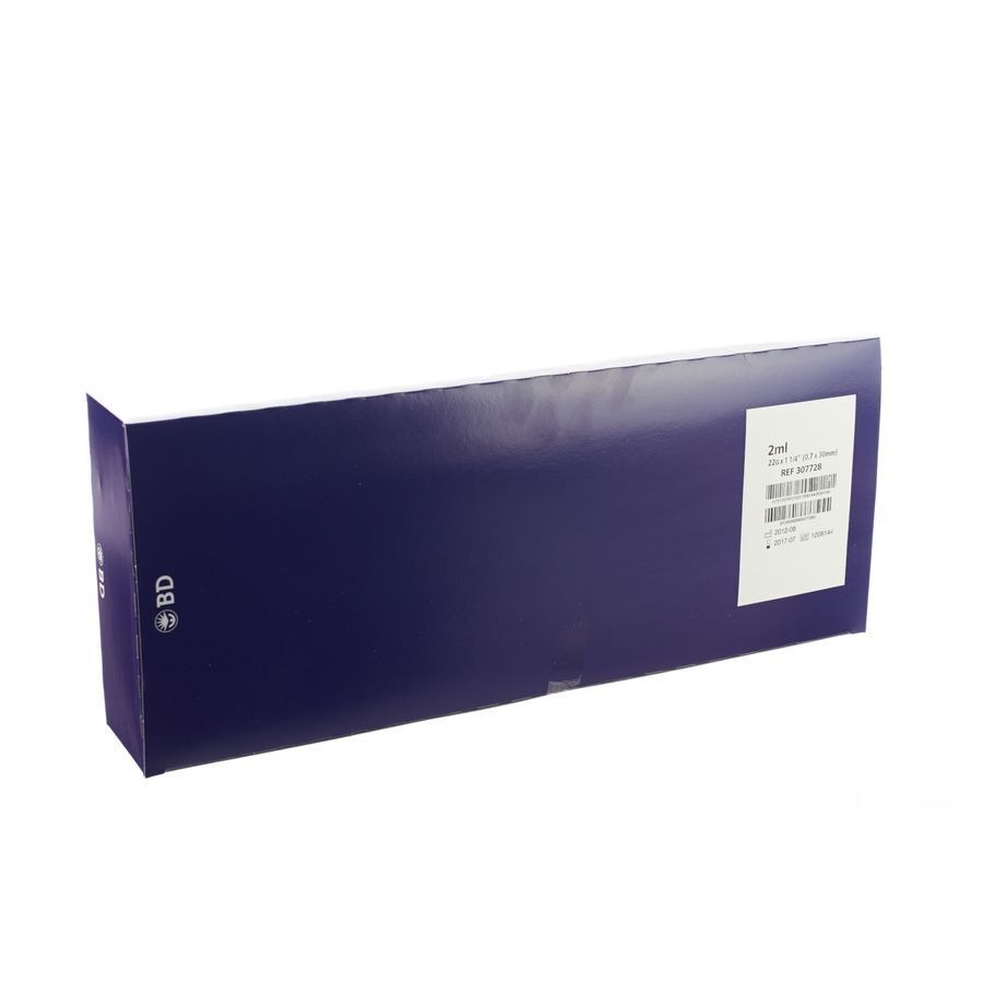 Bd Emerald Seringue 2ml+aig.22g 1 1/4 100 307728