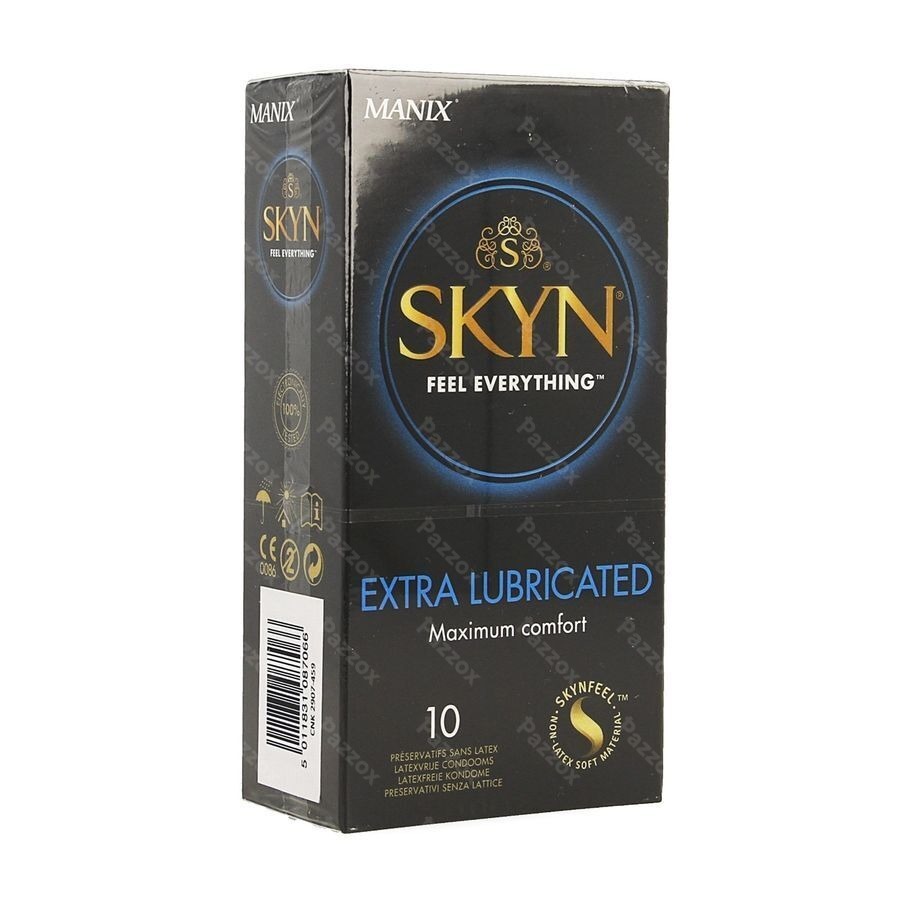 Manix Skyn Extra Lubricated Preservatifs 10