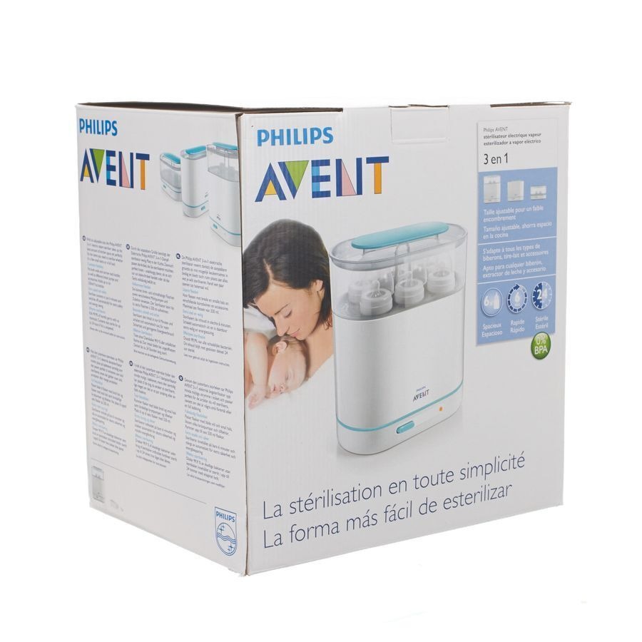 Philips Avent Sterilisateur Electrique A Vapeur 3en1 SCF284/02
