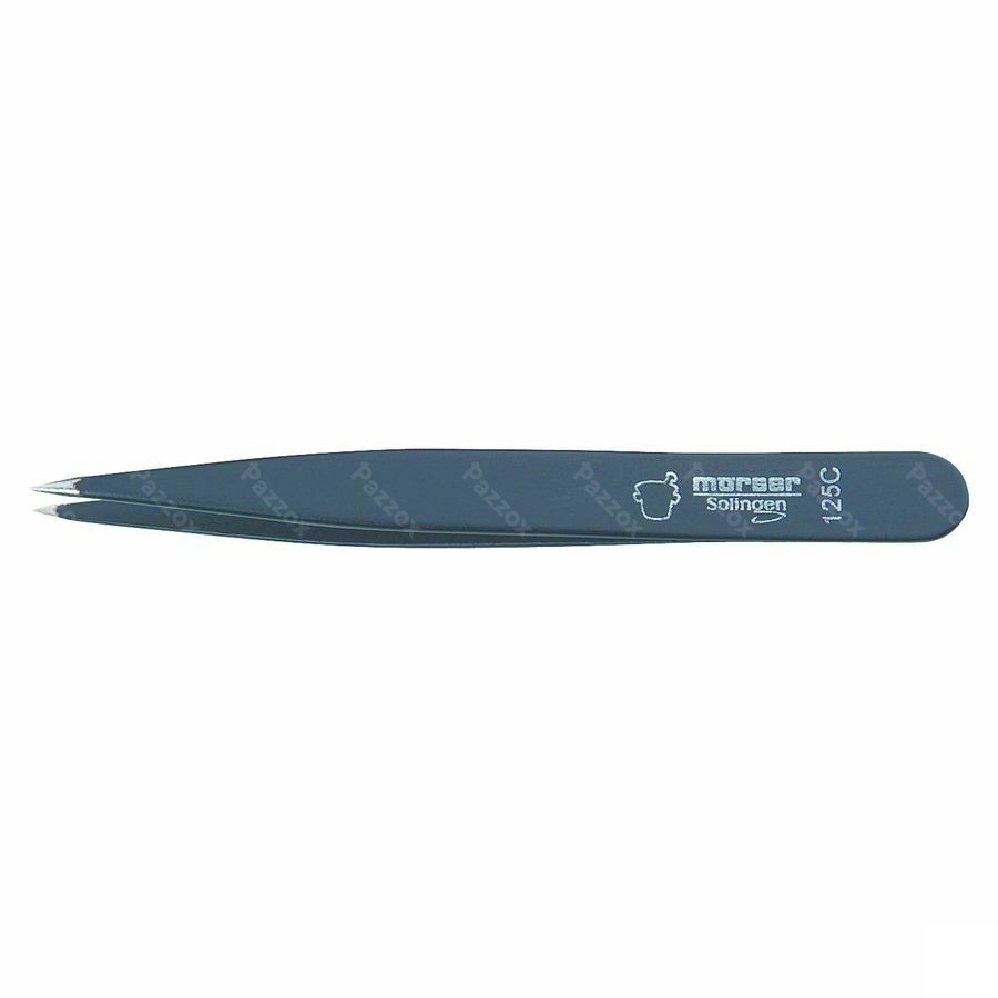 Mörser pince Topinox,  pointu doré, noir N°125C