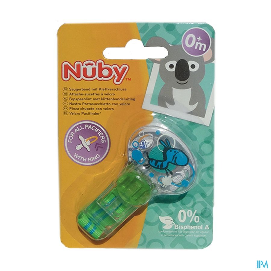 Nûby Attache-sucette Velcro Pacifinder®