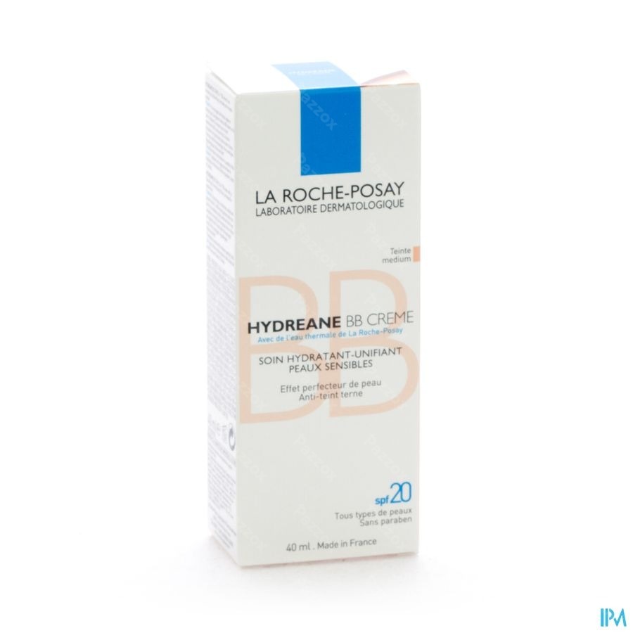 La Roche Posay Hydreane Bb Cream Medium Shade Dore 40ml