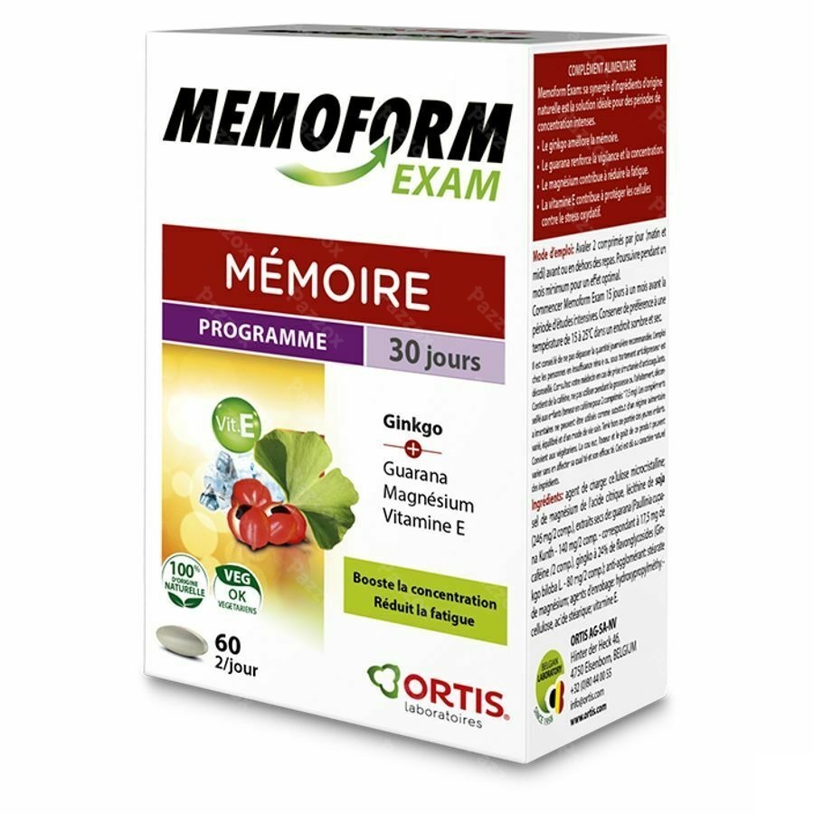 Ortis Memoform Exam Comp 5x12