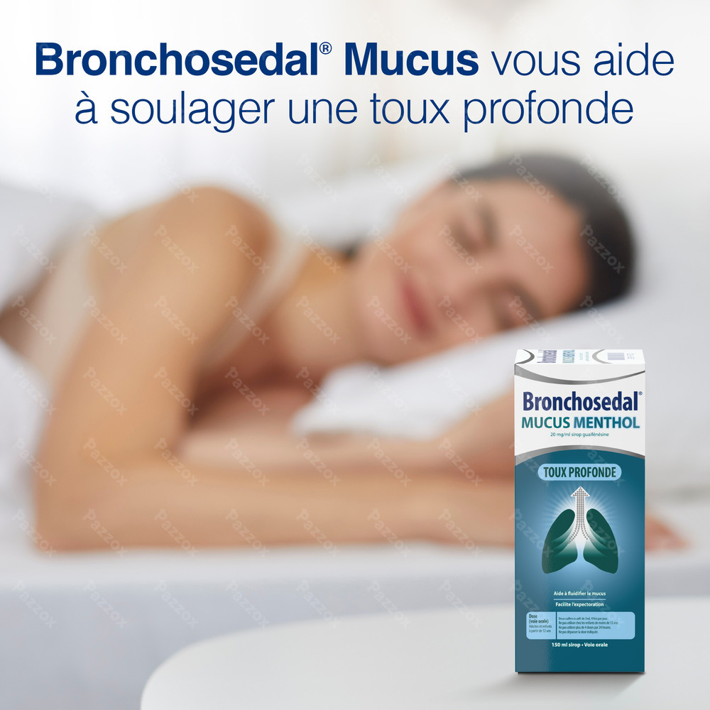 Bronchosedal Mucus Menthol 20mg/ml Sirop 150 ml
