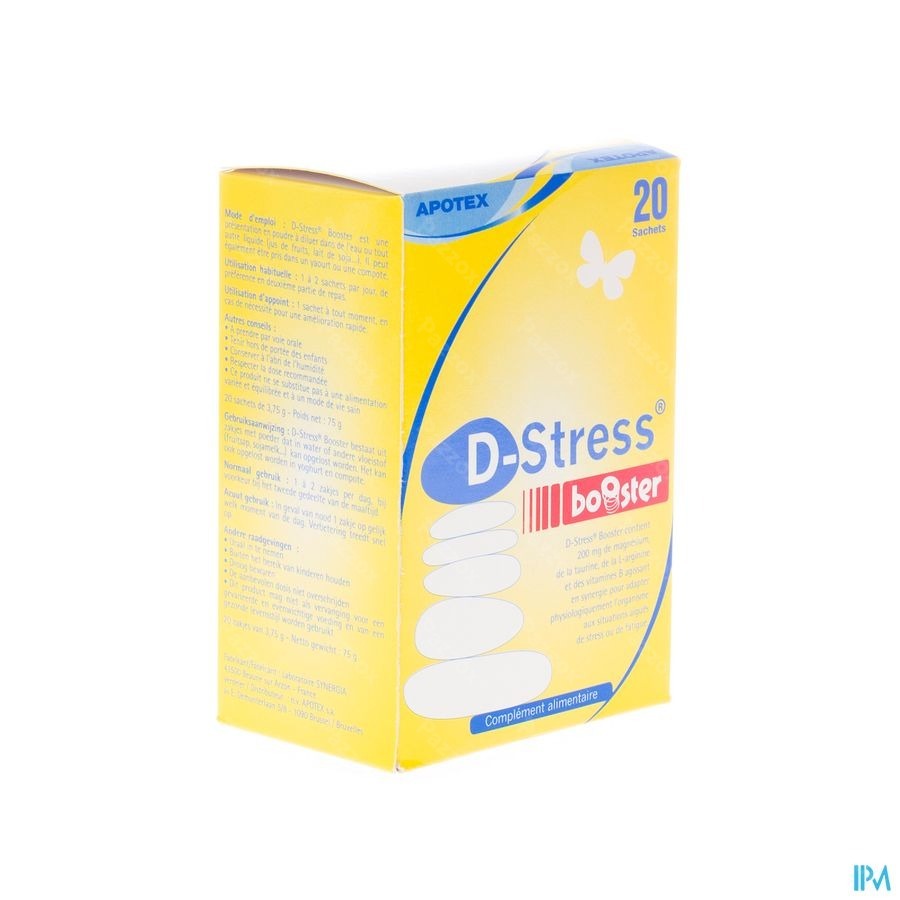 D-stress Booster Pdr Sach 20