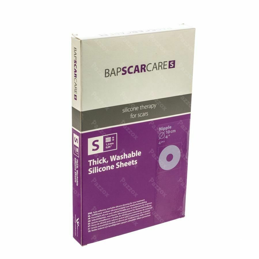 Bap Scar Care S Pans Mammaire Adh Sil 10cm 2 Paire