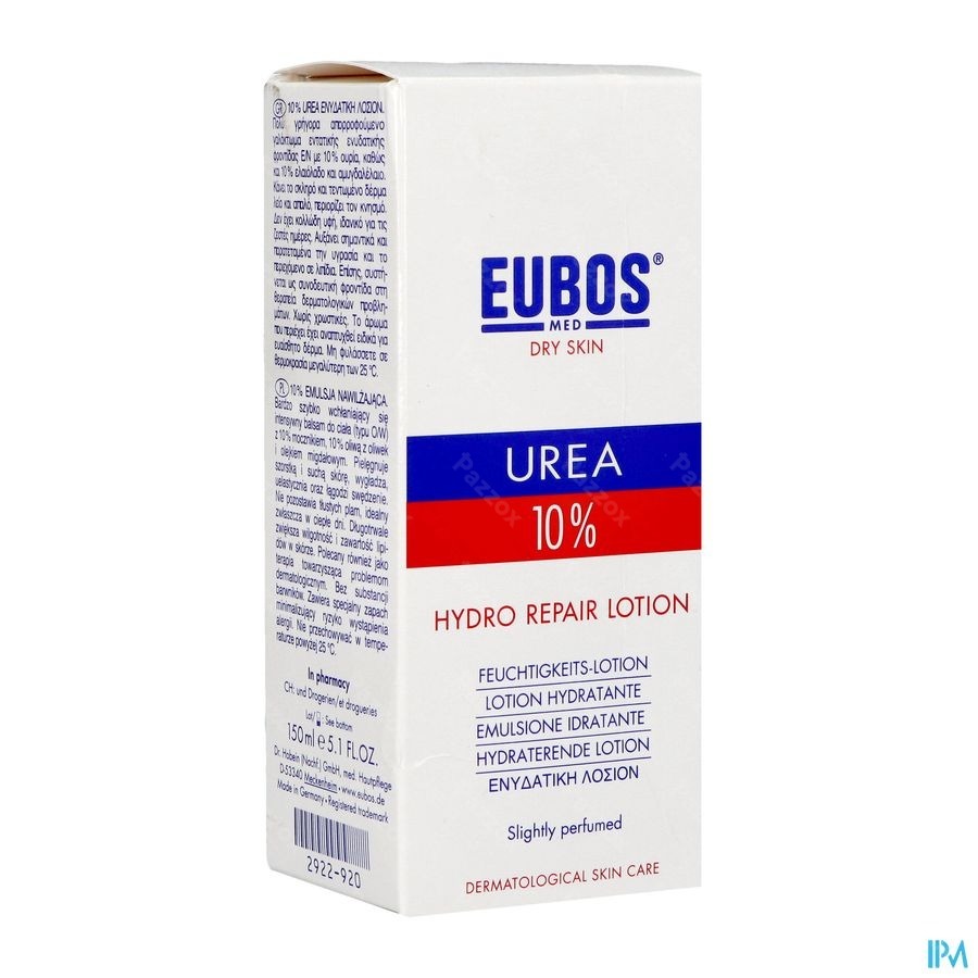 Eubos Urea 10% Hydro Repair Ps Tube 150ml