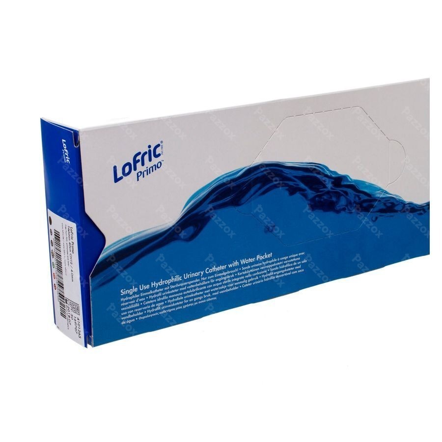 Lofric Primo Nelat.pobe+eau Ster 18ml Ch12 40cm 30