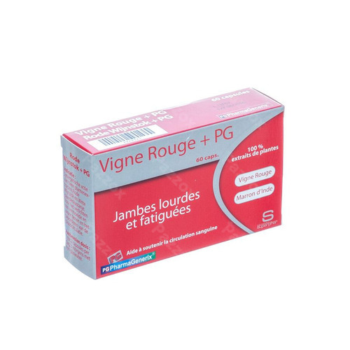 Vigne Rouge+ Pg Pharmagenerix Blister Caps 60