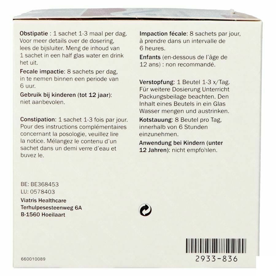 Molaxole Sachets 30 X 13,8g