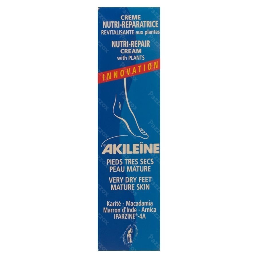 Akileïne Crème Nutri Reparatr.pieds Secs Tube 100ml