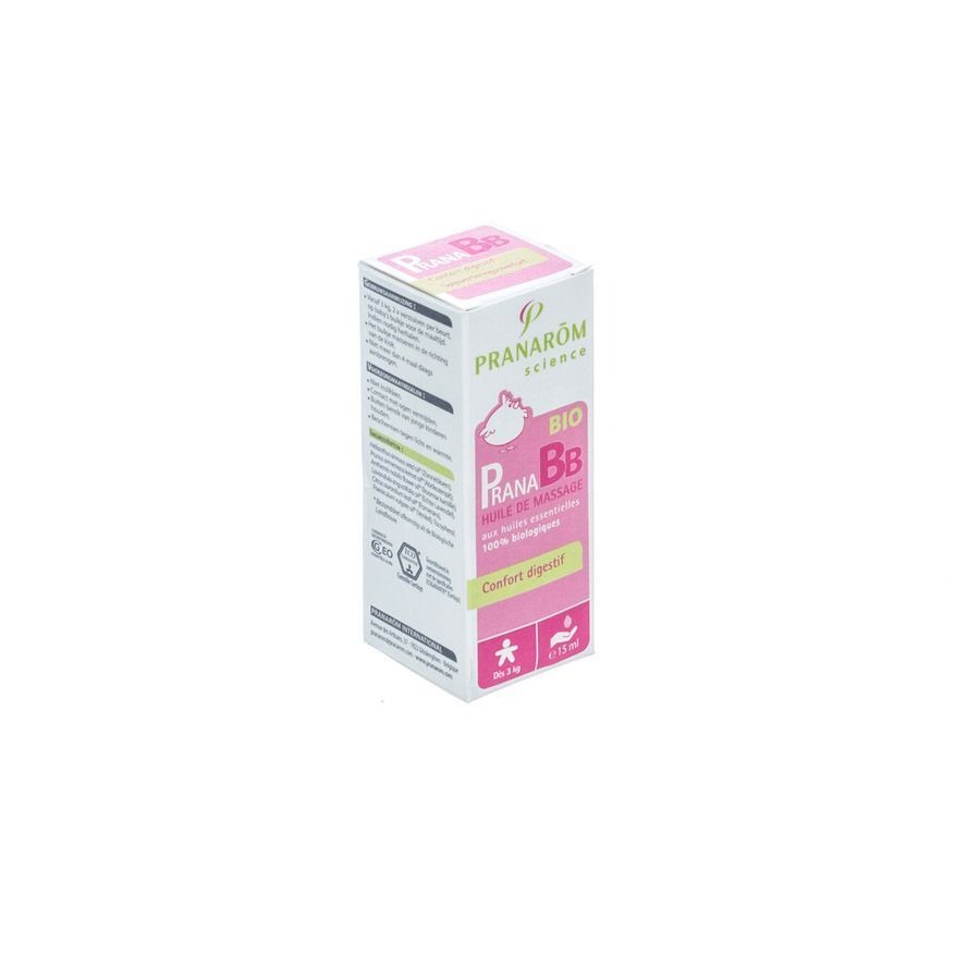 Pranabb Huile Massage Confort Digestif 15ml