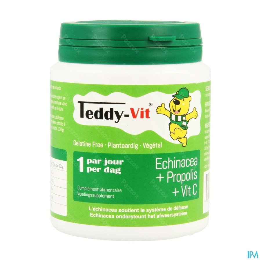 Teddy-Vit Echinacea+Propolis+Vitamine C Gomme Ours 50