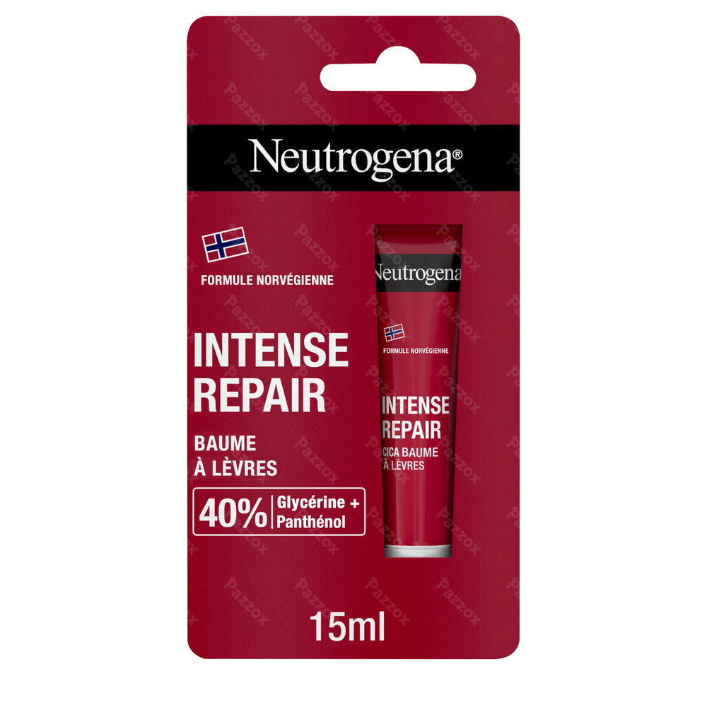 Neutrogena Formule Norvégienne Baume à Lèvres Réparateur Intense Cica 15ml