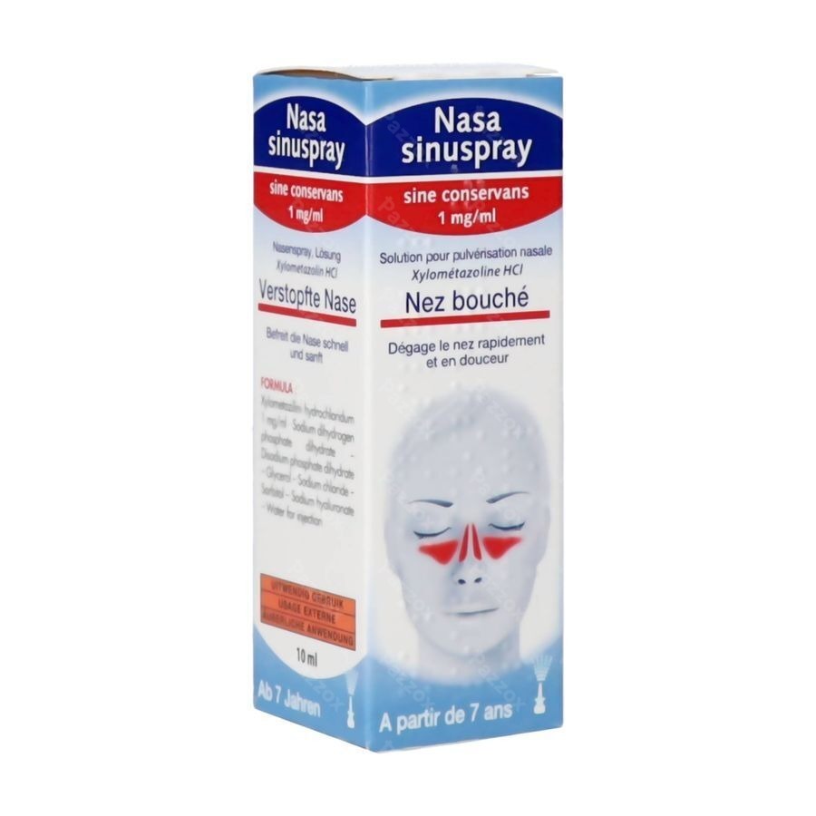 Nasasinuspray 1mg/ml Sine Cons. Decongest. 10ml