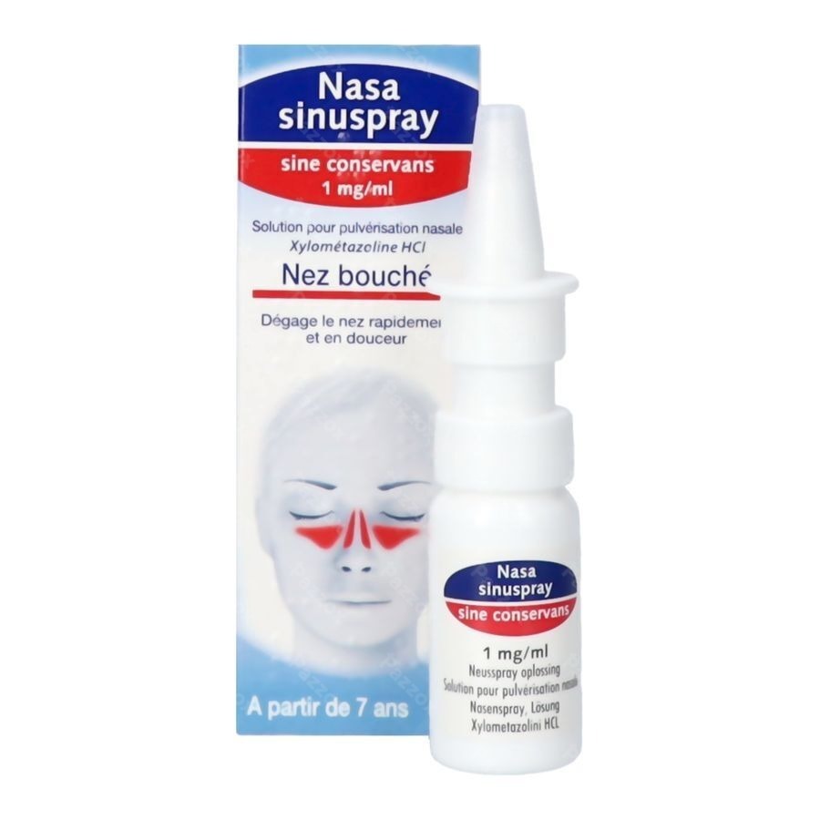 Nasasinuspray 1mg/ml Sine Cons. Decongest. 10ml
