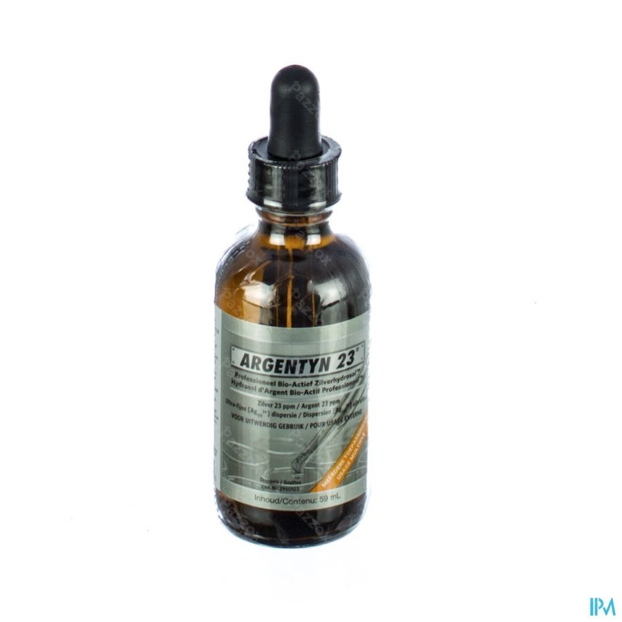 Argentyn 23 Dropper Top Bio-act. Hydr. Argent 59ml