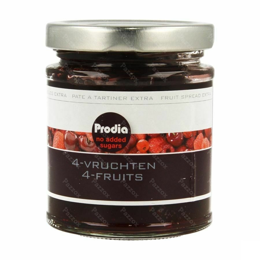 Prodia Tartinade Extra 4 Fruits 215g 5681 Revogan