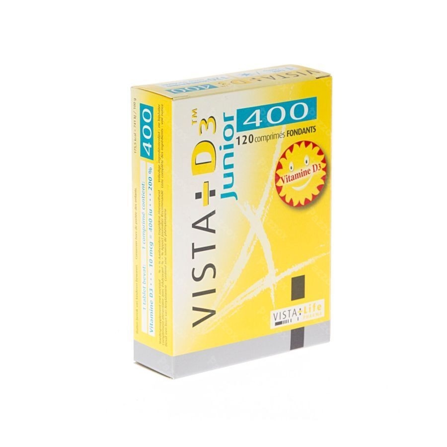 Vista-D3 400 Junior 120 Comprimés Fondants