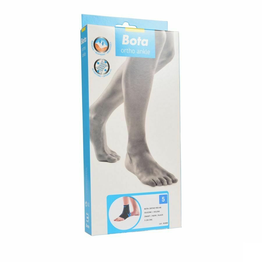 Bota Ortho Ab+velcr 950 Noir N5