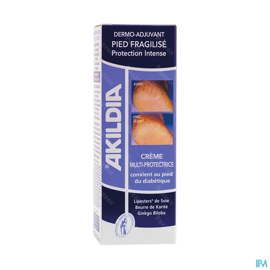 Akileïne Akildia Crème Pieds Diabetisch 75ml 103501