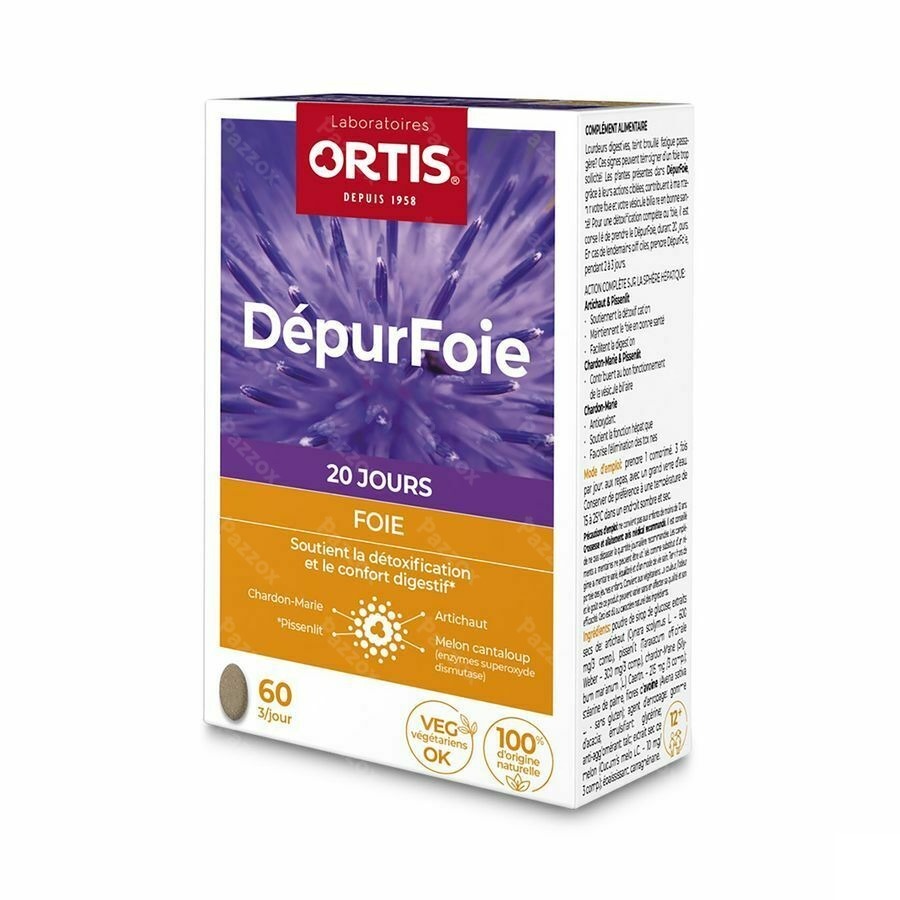 Ortis Depurfoie Comp 4x15
