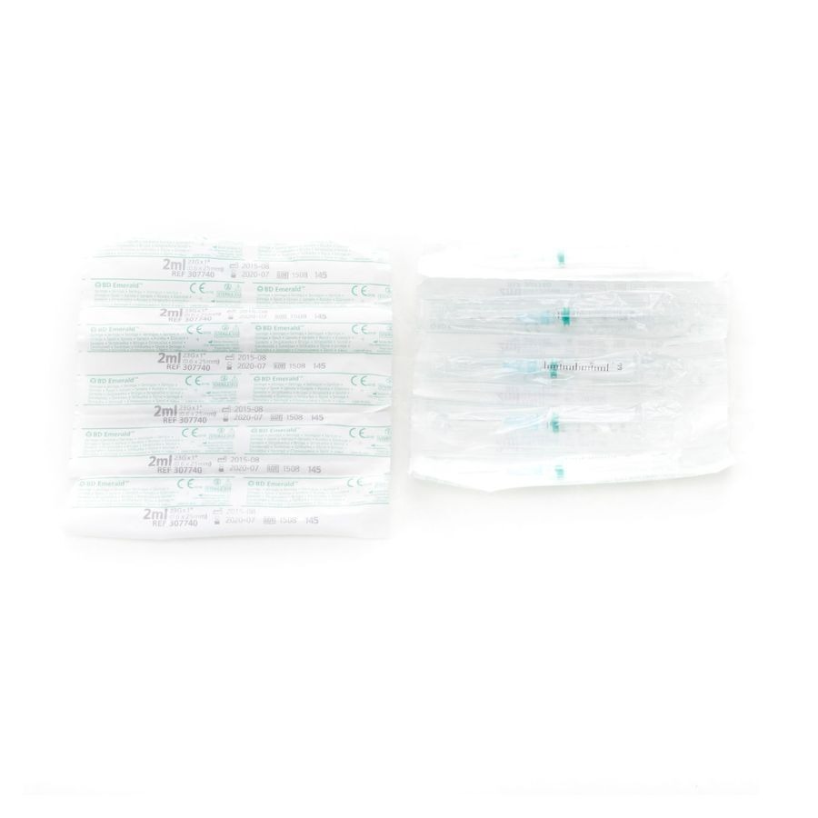 Bd Emerald Seringue 2ml+aig.23g 1 10 307740
