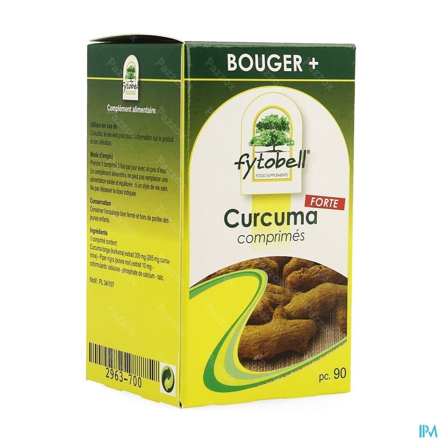 Fytobell Curcuma Forte Comp 90