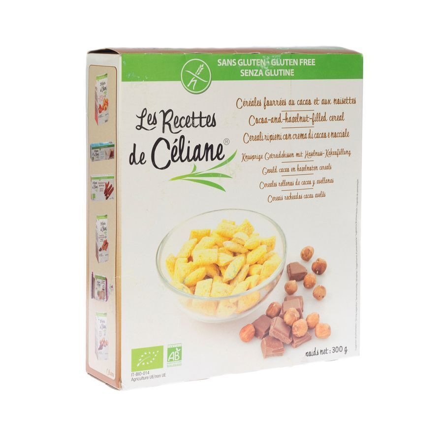 Celiane Cer. F. Cacao-nois S/gl. Bio 300g Revogan