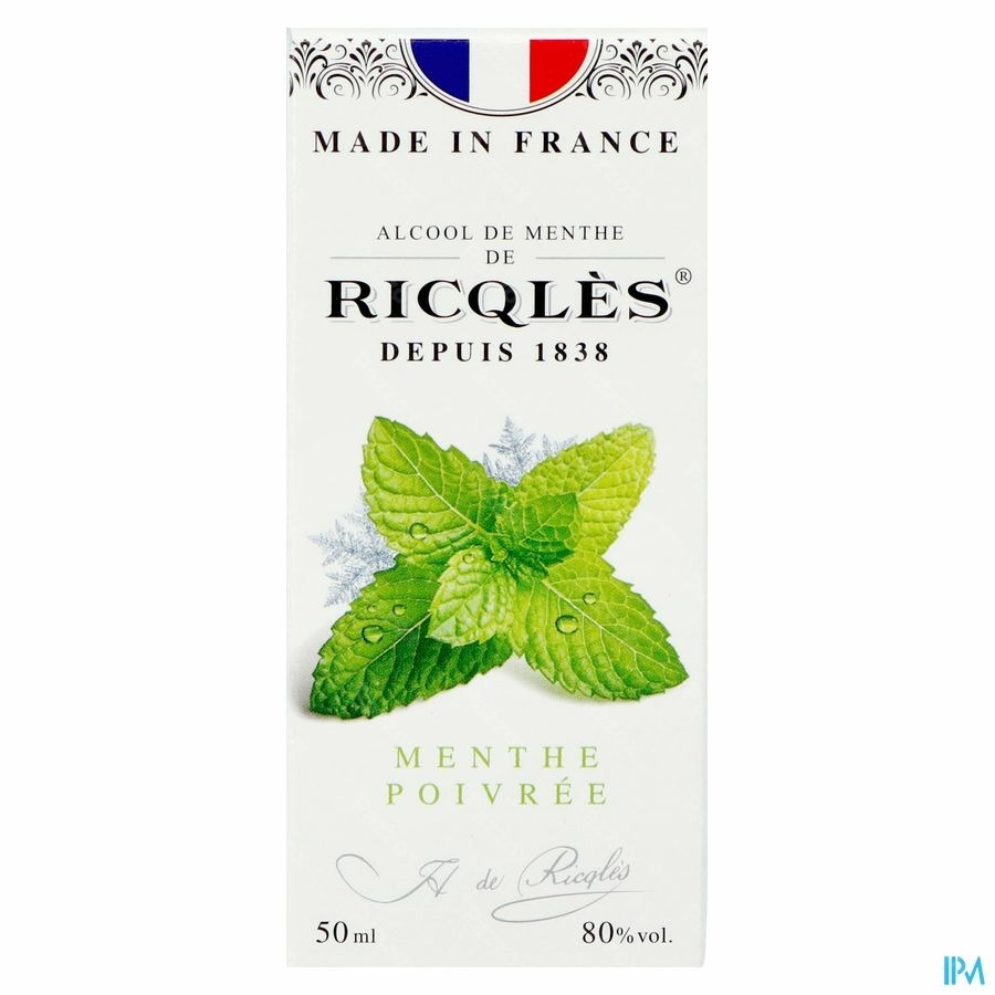 Ricqles Alcool De Menthe Fl 5cl