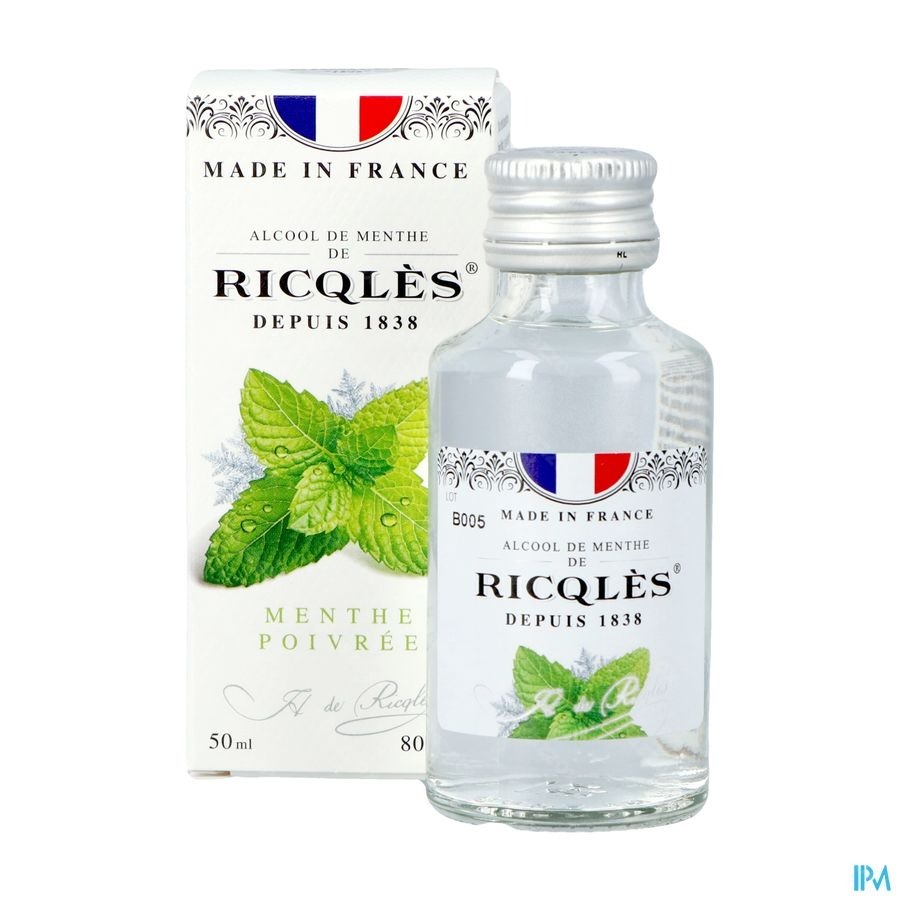 Ricqles Alcool De Menthe Fl 5cl
