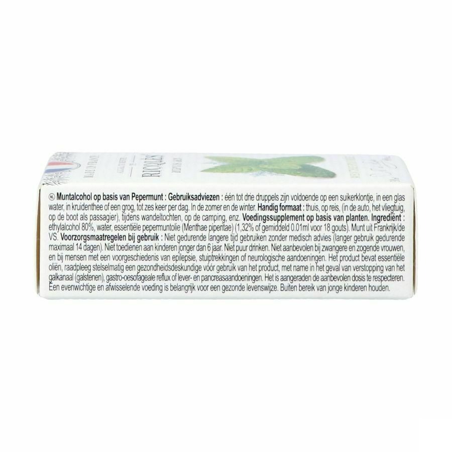 Ricqles Alcool De Menthe Fl 3cl