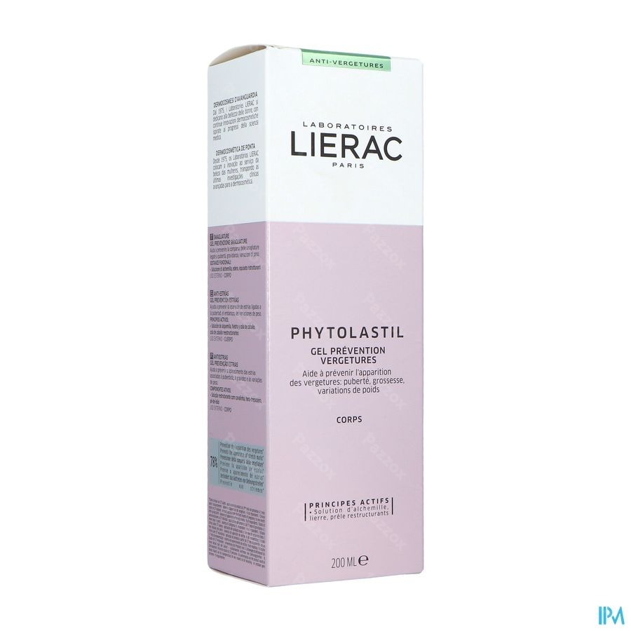 Lierac Phytolastil Gel S/parabene Tube 200ml
