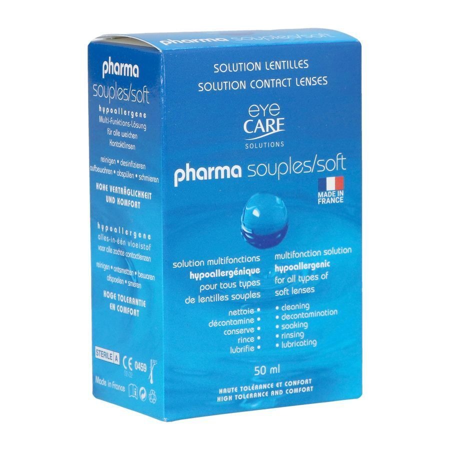 Eye Care Pharma Souples Sol Lentil.contact Fr 50ml