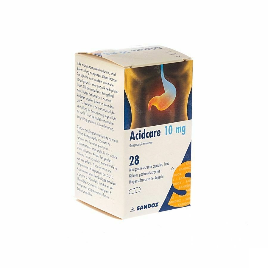 Acidcare 10mg Sandoz Caps Gastro Res 28 X 10mg