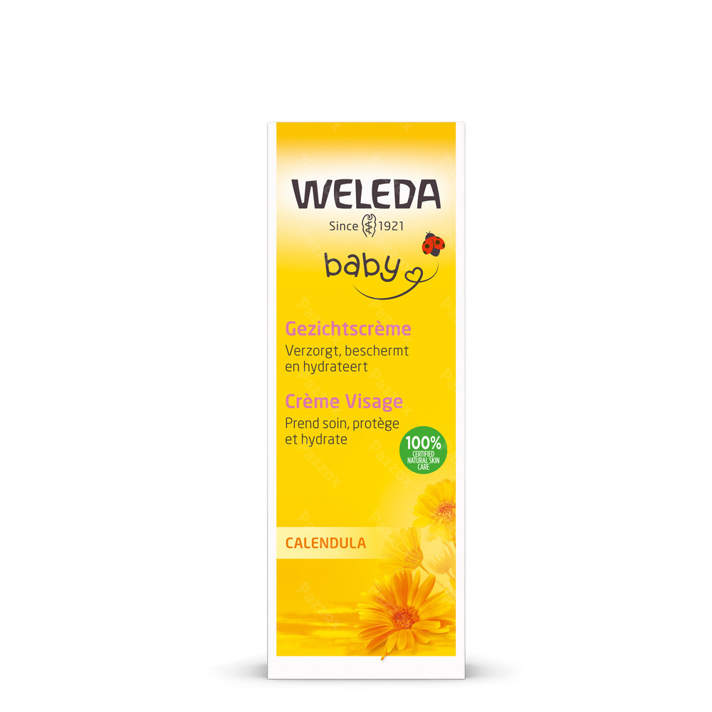 Weleda Calendula Bebe Creme Visage Tube 50ml