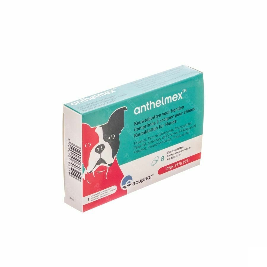 Anthelmex Chien 8 Comprimés à Croquer
