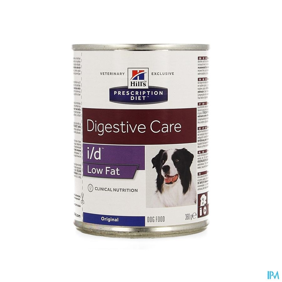 Prescription Diet Canine I/d Low Fat Blik 360g