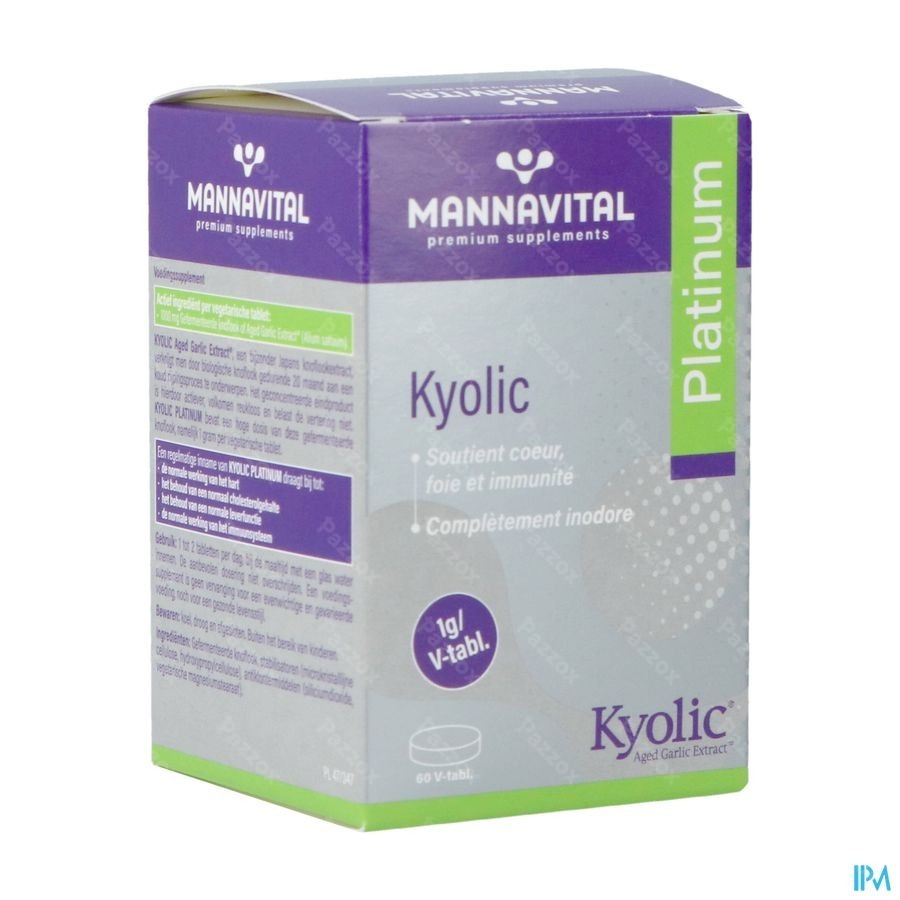 Kyolic Platinum (Ail fermenté)