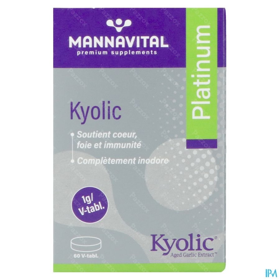 Kyolic Platinum (Ail fermenté)