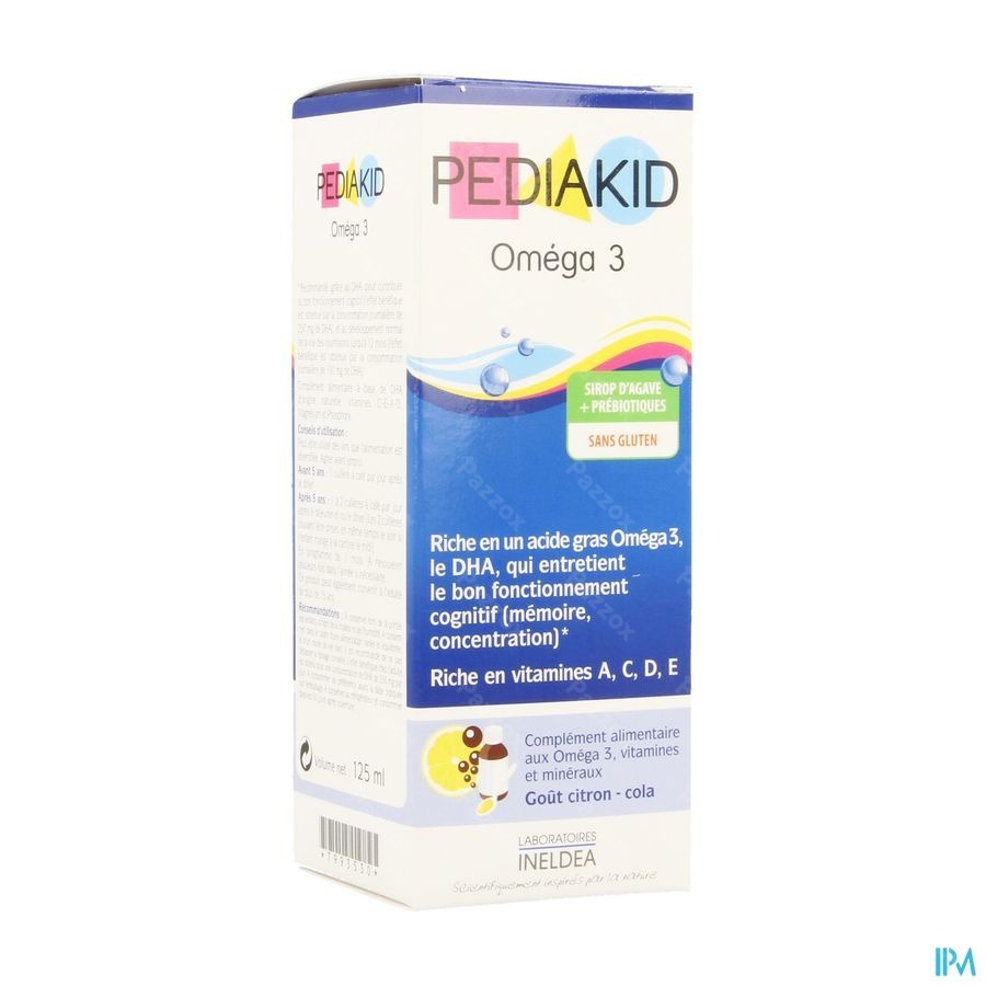 Pediakid Oméga-3 Sirop 125ml