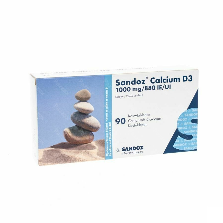 Sandoz Calcium D3 Comp A Macher 90x1000 mg/880ie