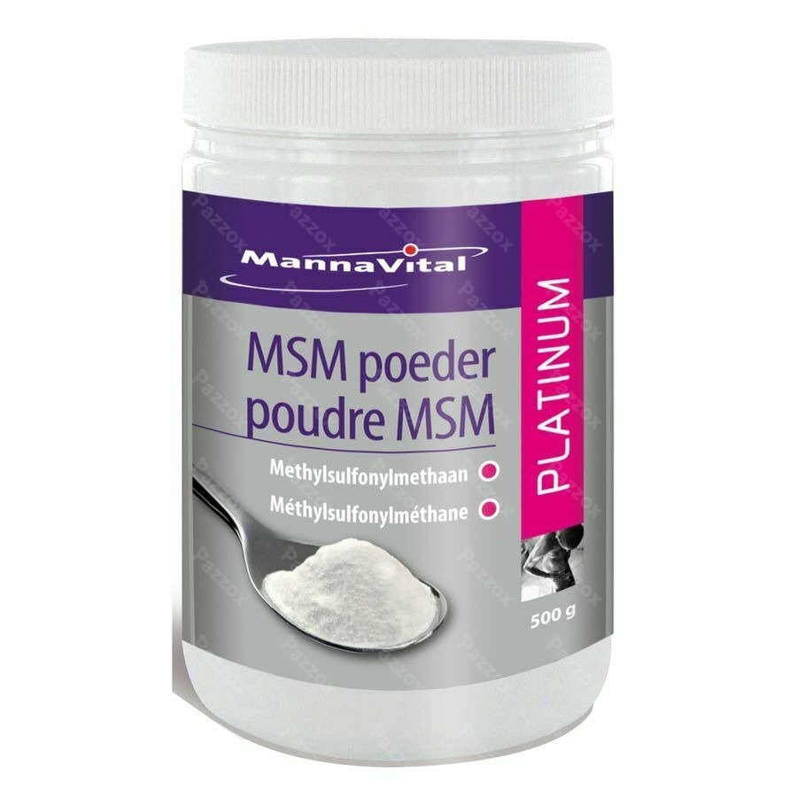 Msm Poudre Platinum 500 Gr