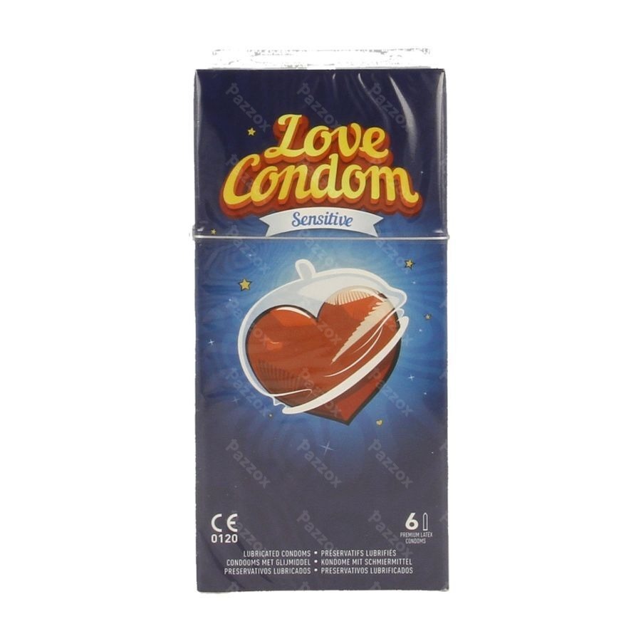 Love Condom Sensitive Preservatif Lubrifies 6