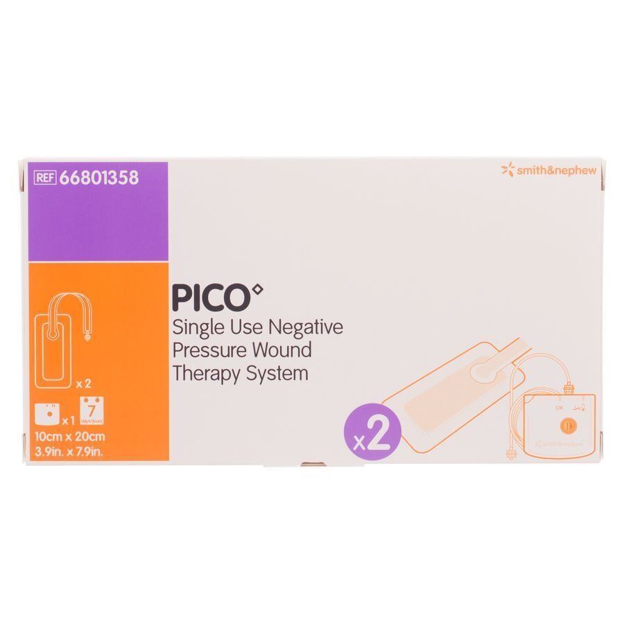 Pico Cp Sterile Silicone 10x20cm 1x2 66801358