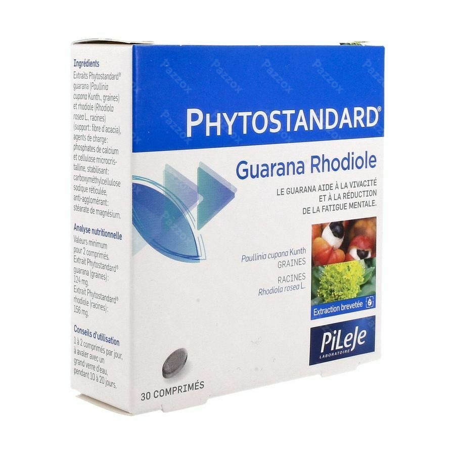 Phytostandard Guarana-rhodiole Comp 30