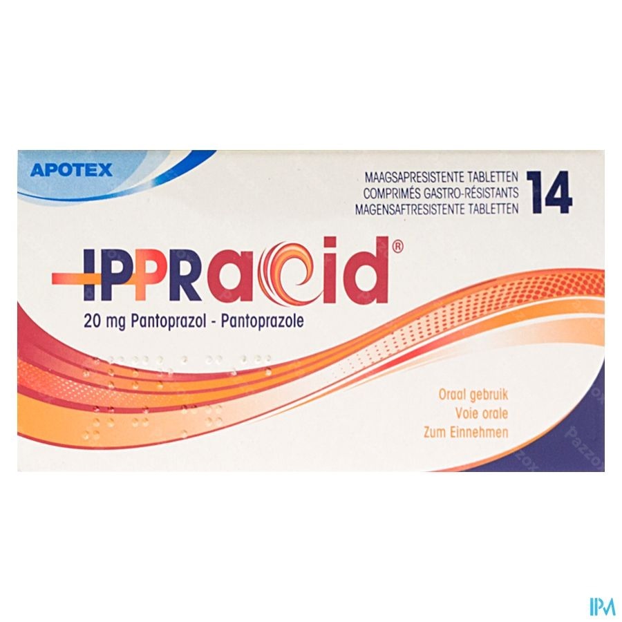 Ippracid 20mg Gastro Resist Comp 14