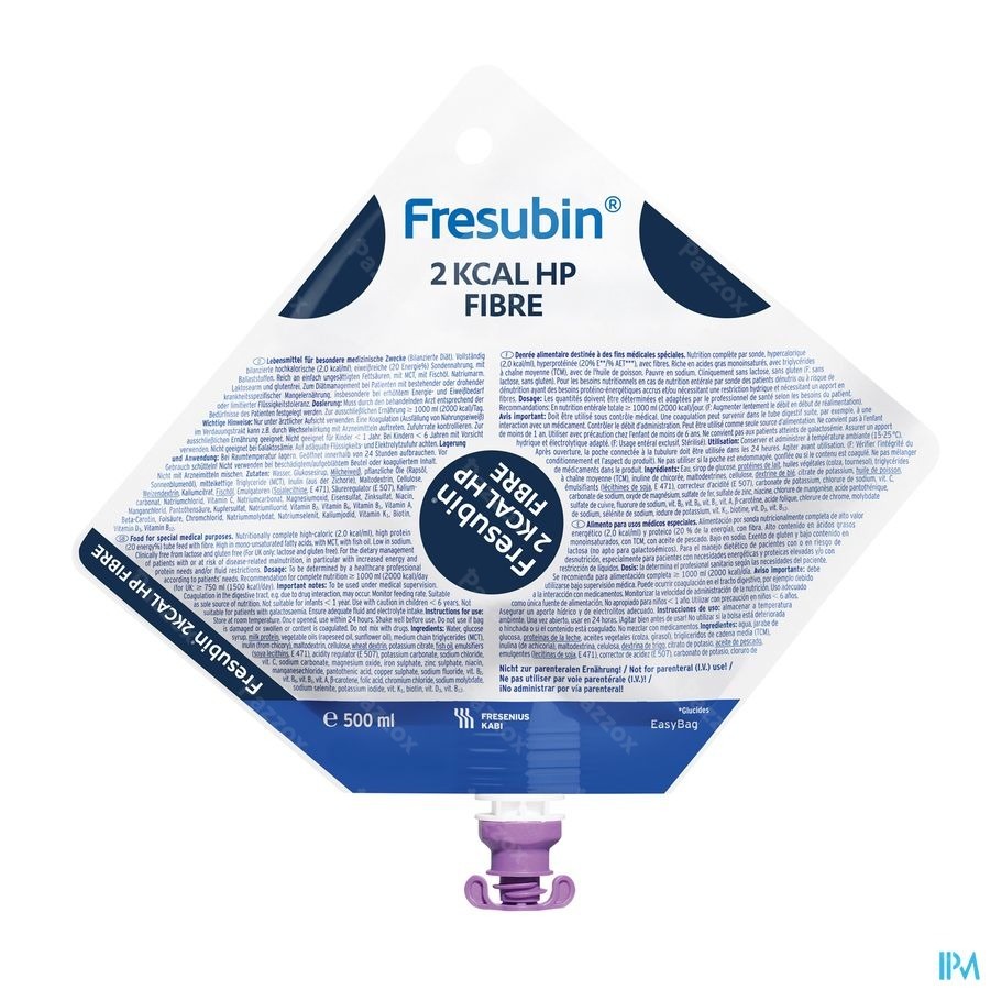 Fresubin 2 Kcal Hp Fibre Nutri Sonde 500ml