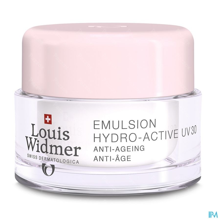 Louis Widmer Emulsion Hydro-Active UV30 Sans Parfum 50ml